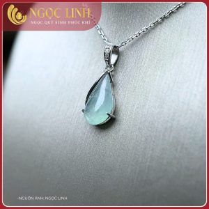 Dây chuyền & mặt ngọc phỉ thuý, hạt soài