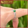 Nhẫn Ngọc phỉ thuý, xanh lục