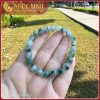 Vòng tay phỉ thuý ngọc linh - xanh đá