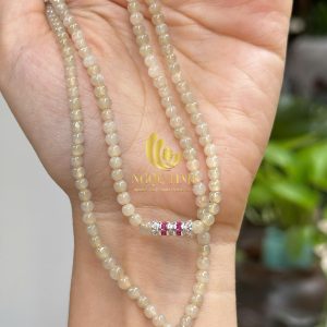 Dây chuyền & mặt ngọc phỉ thuý DC10